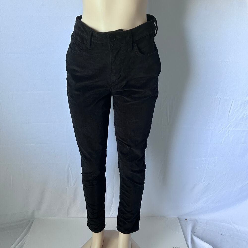 Classic minimalist Seven7 Women’s Black Corduroy Skinny Pants – Size 10